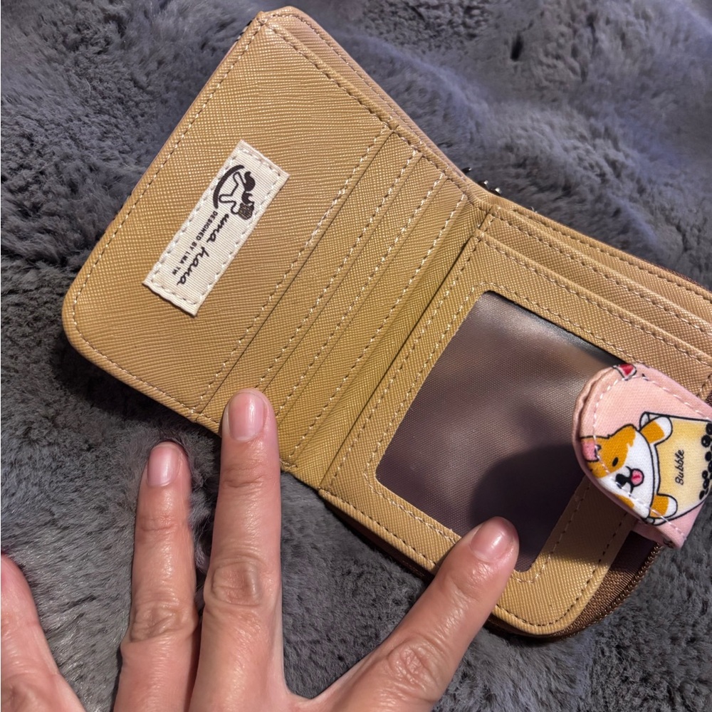 Charming Pink Corgi Wallet - Picture 2 of 6